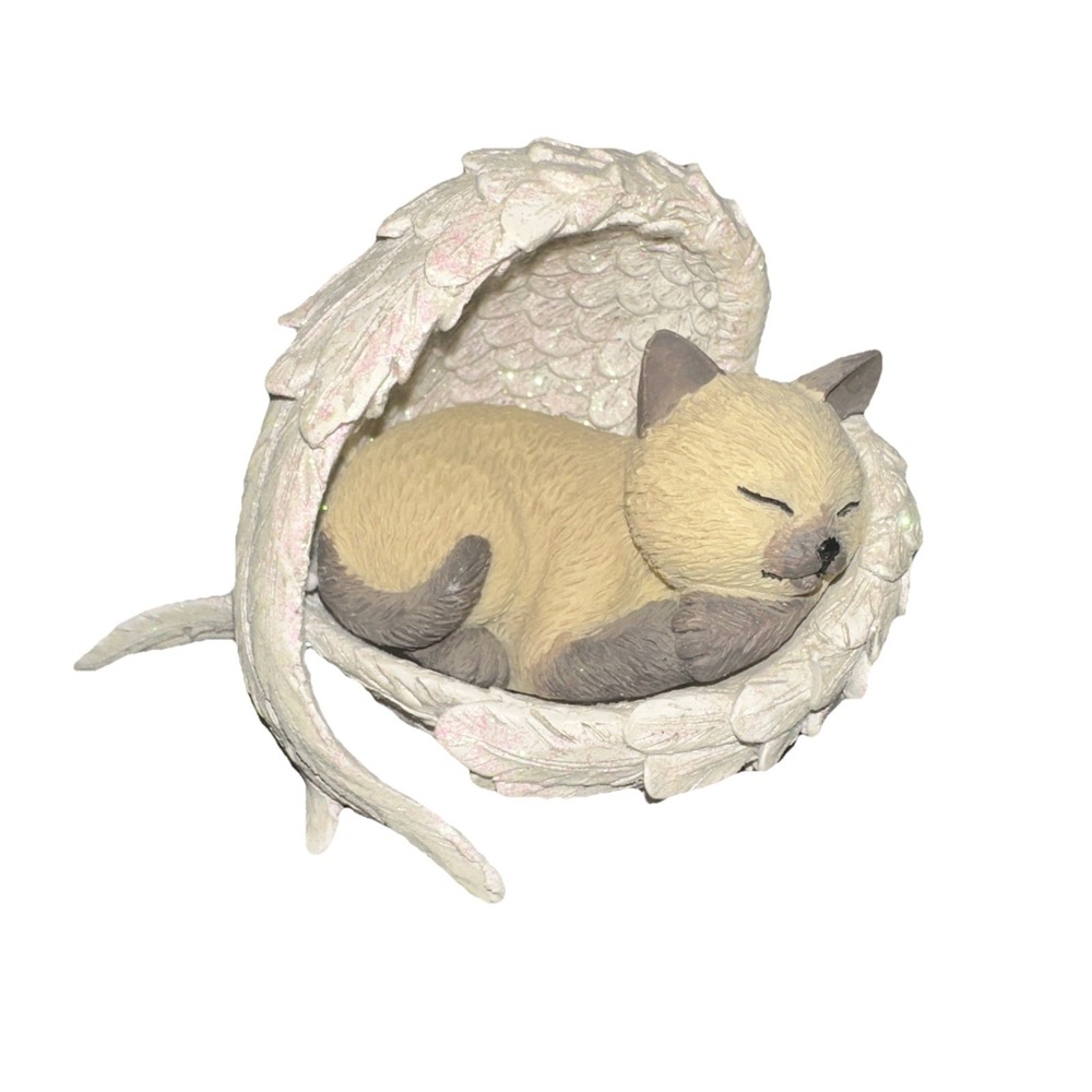 The Hamilton Blake Jensen Cat Figure Purr-fect‎ Little Angel #1789